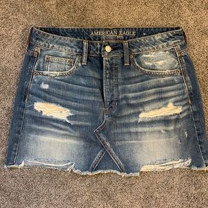 American Eagle jean skirt